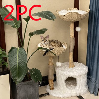 Cat's Grasping Board Integrated Climbing Frame